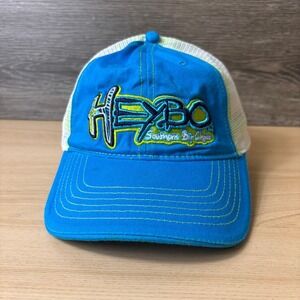 Heybo Hat Cap Snap Back Blue Green Southern By Choice Adjustable